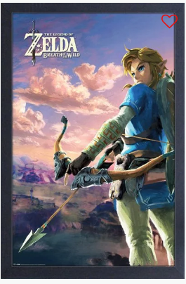 Cadre / Framed - Zelda Botw (Hyrule Scene)